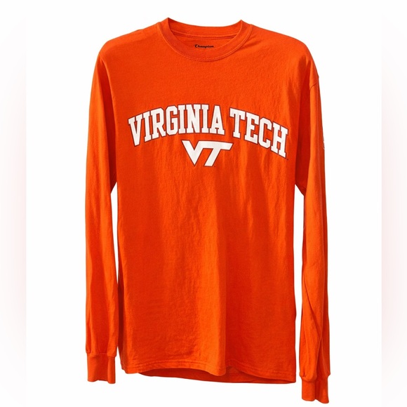 Champion Other - Champion Virginia Tech Orange Long Sleeve Shirt Small S